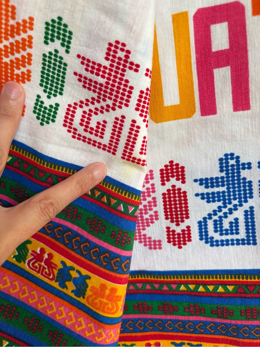 Guatemala Square Tablecloth - Picture 10 of 14
